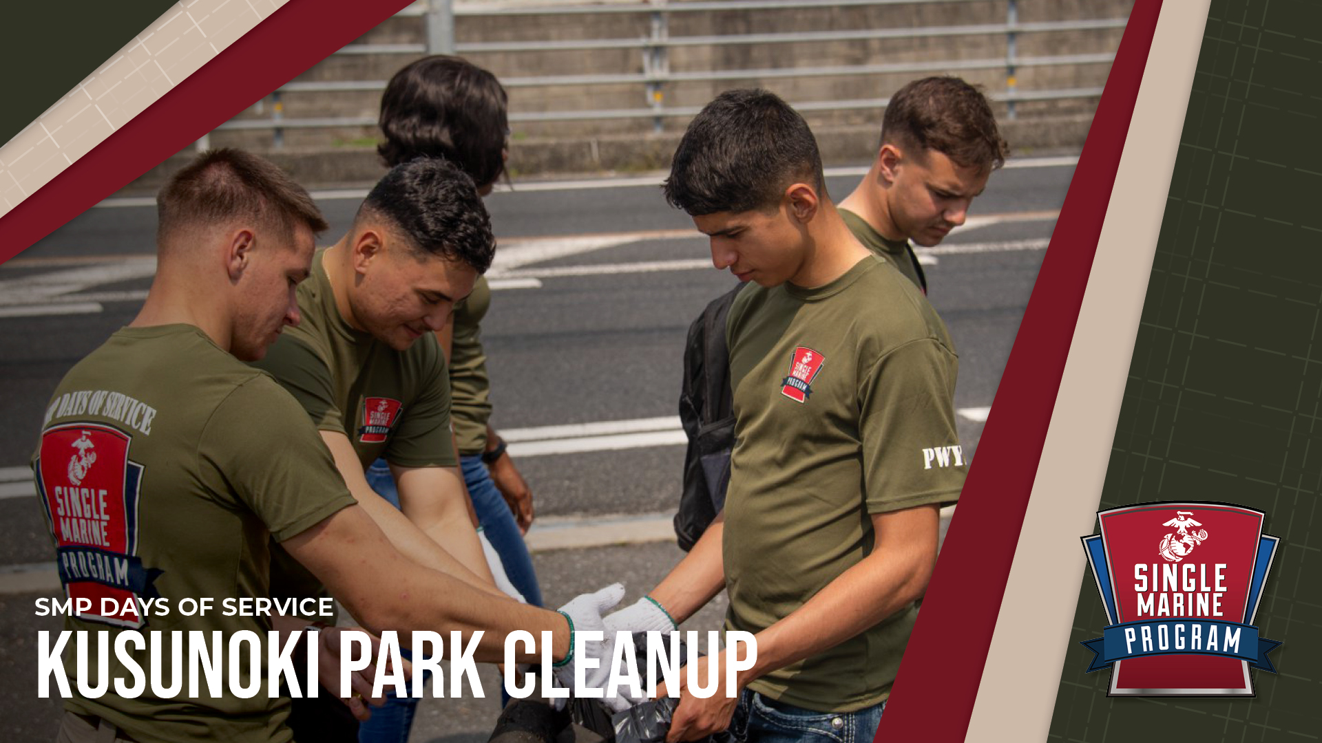 SMP Days of Service - Kusunoki Park Cleanup