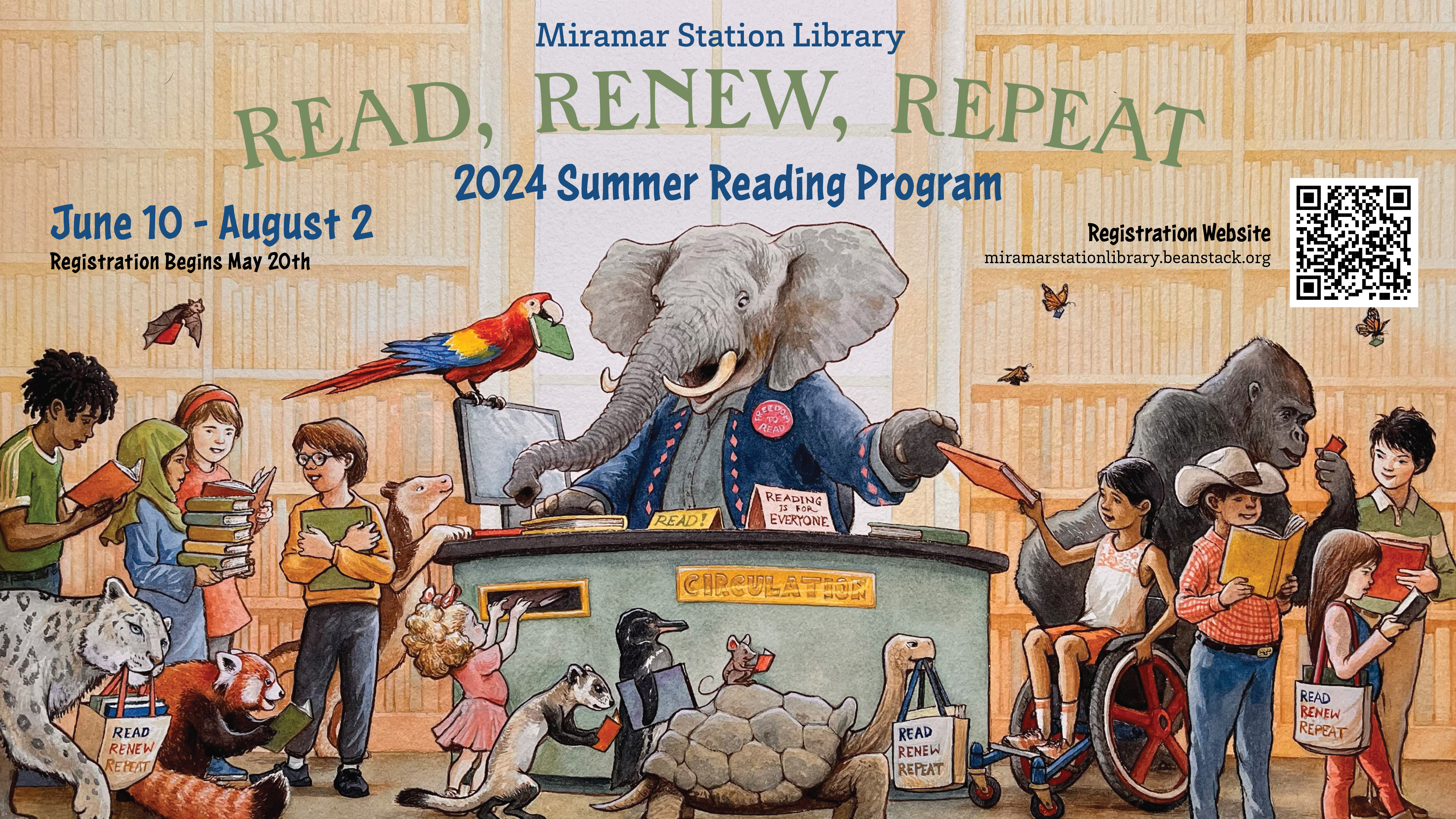 Join Miramar Station Library's Summer Reading Program