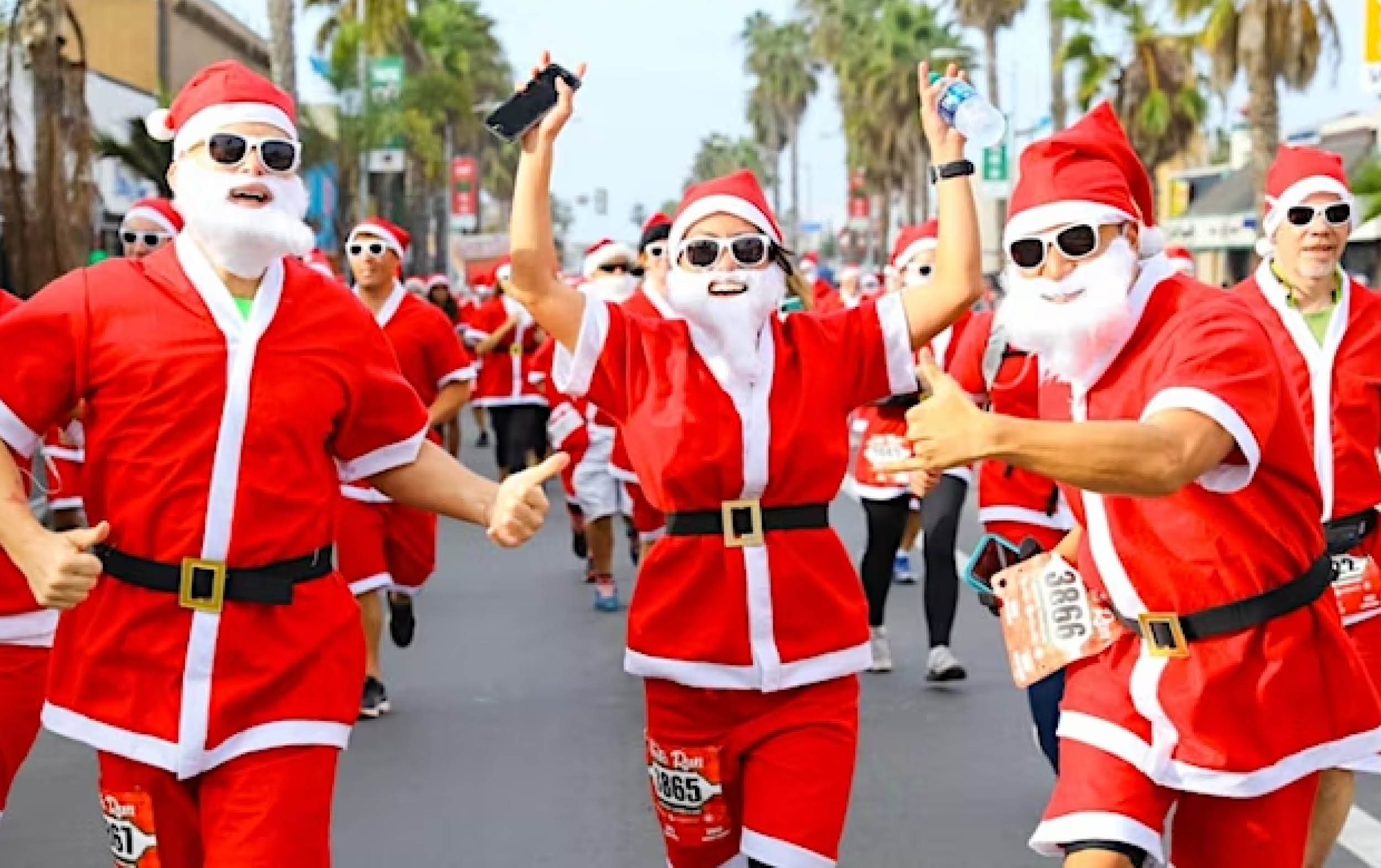 Kinser Santa Fun Run