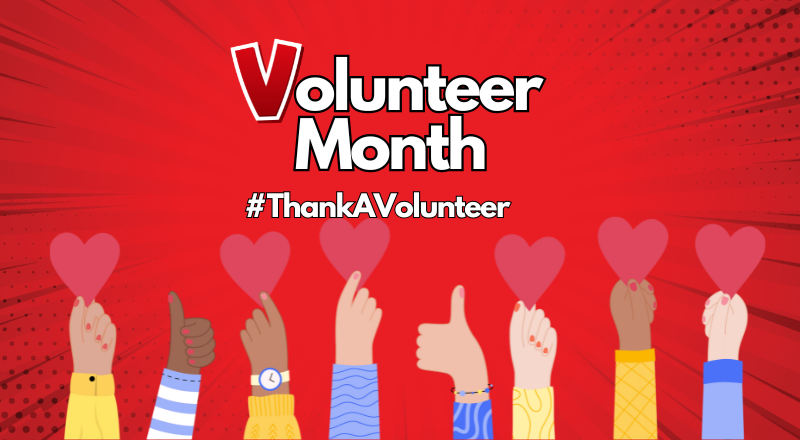 Recognizing the PVSA and IMPACT volunteer during Volunteer Month