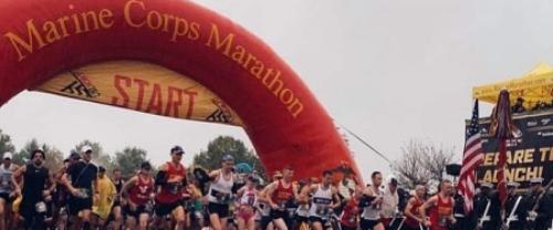 US and UK Marines Face Off at 44th Marine Corps Marathon