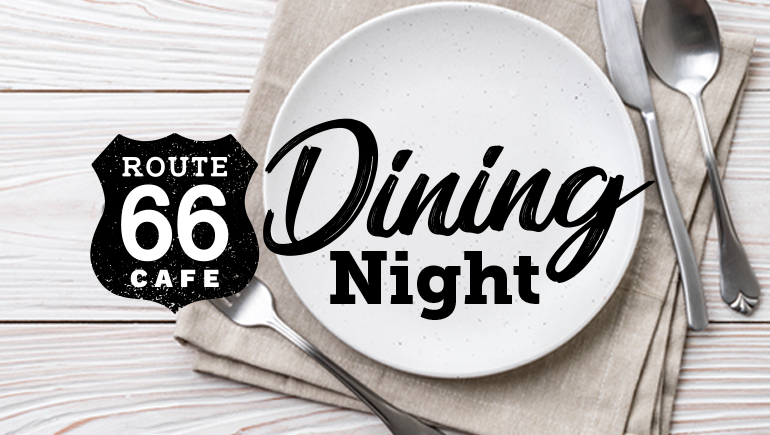 Route 66 Cafe Dining Night